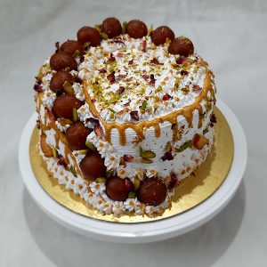 Gulab Jamun Cake